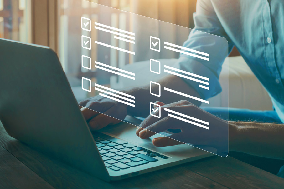 Nationwide Supply Chain Recruiting Firm - Questionnaire with checkboxes